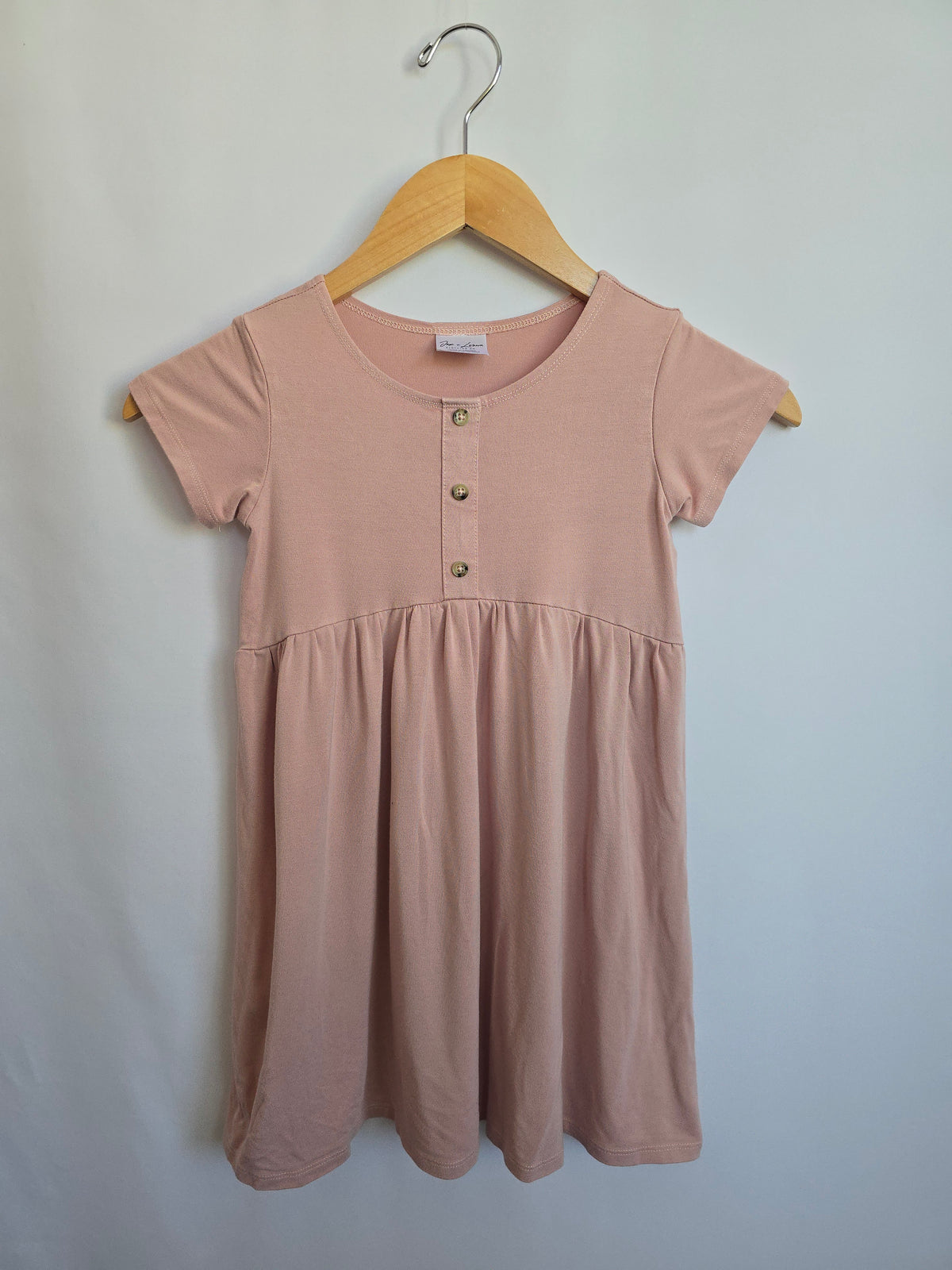 PLAY Jax & Lennon Blush Empire Dress • 5-6 years