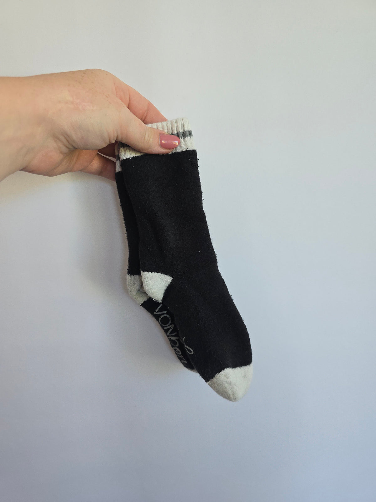 Vonbon Cozy Socks Black • 4-5 years