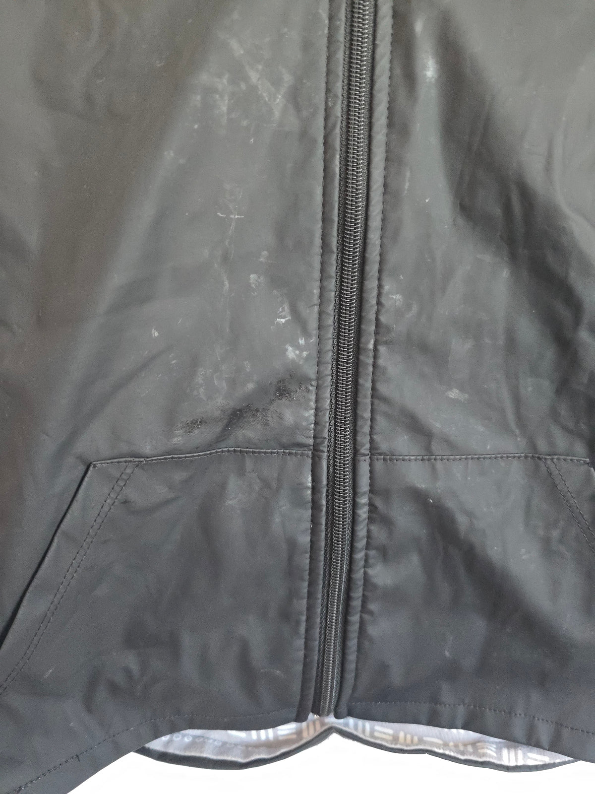 Jax & Lennon Jersey Lined Black Raincoat • 2-3 years