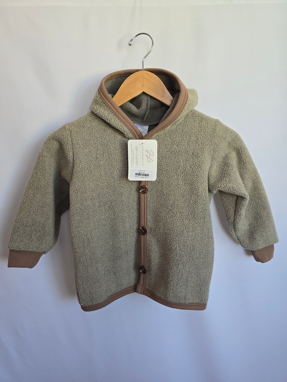 NEW Jax & Lennon Sherpa Jacket • 3-4 years