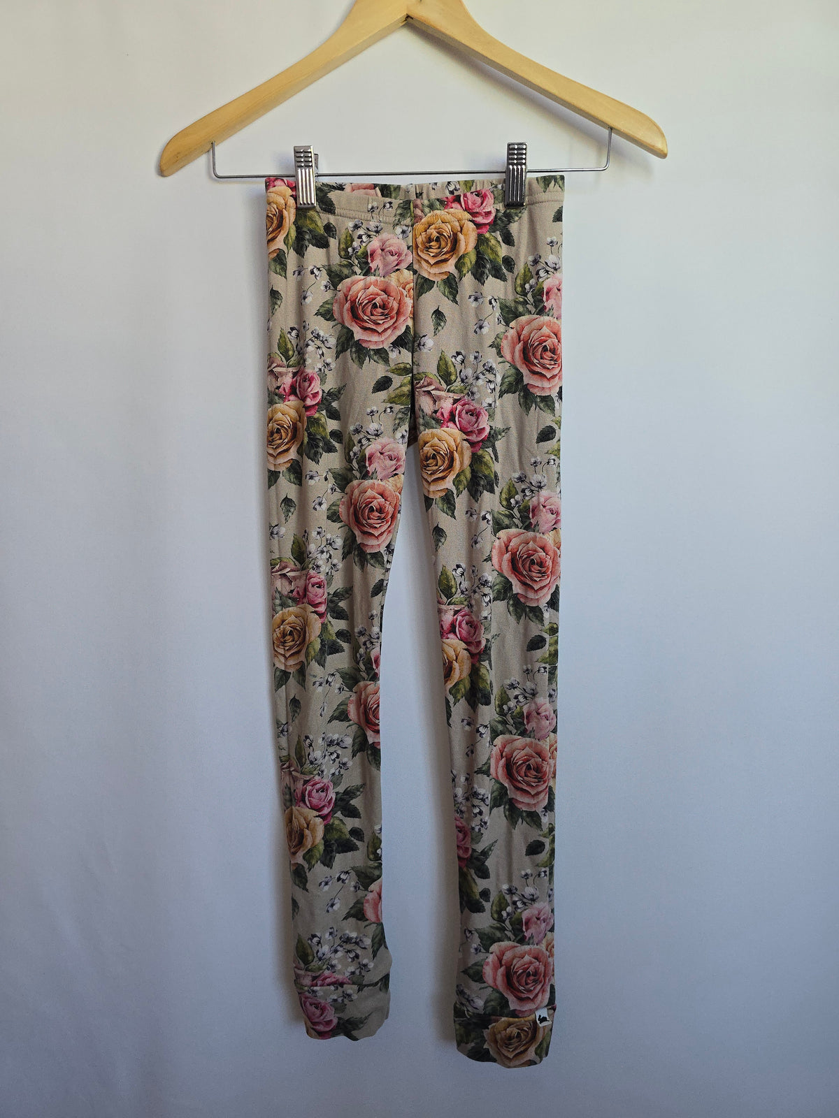 Little & Lively Vintage Floral Leggings • 9-10 years