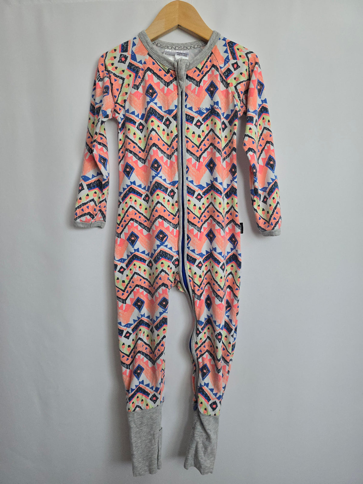 Bonds Aztec Print Wondersuit • 3 years