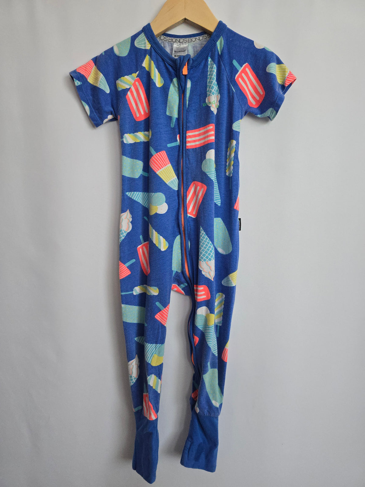 PLAY Bonds Blue Popsicle Wondersuit • 18-24 months