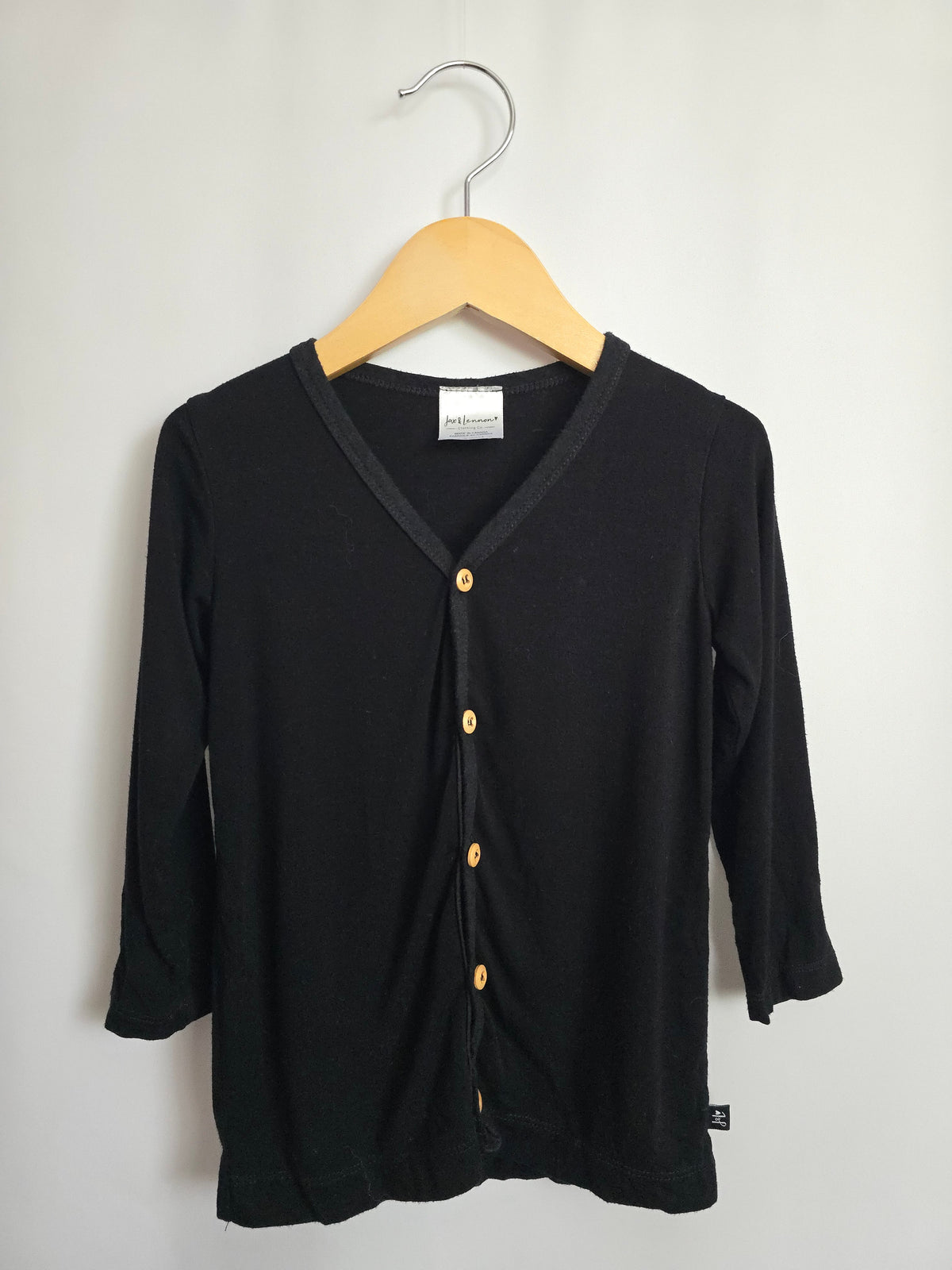 Jax & Lennon Black Cardigan • 18-24 months