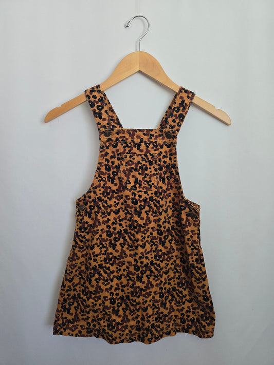 Cupcakes & Cashmere Leopard Denim Dress • 7 years