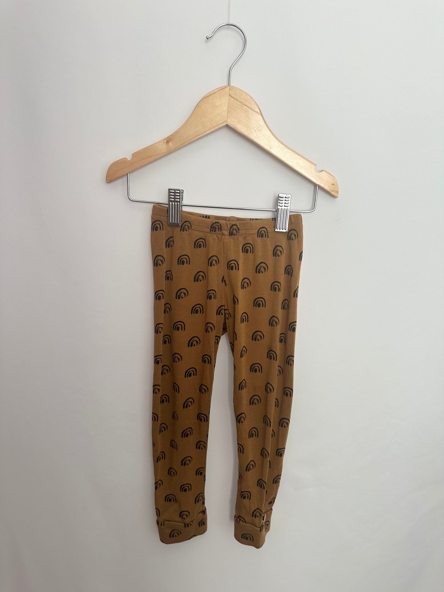 Little & Lively Umber Rainbow Leggings • 3 years