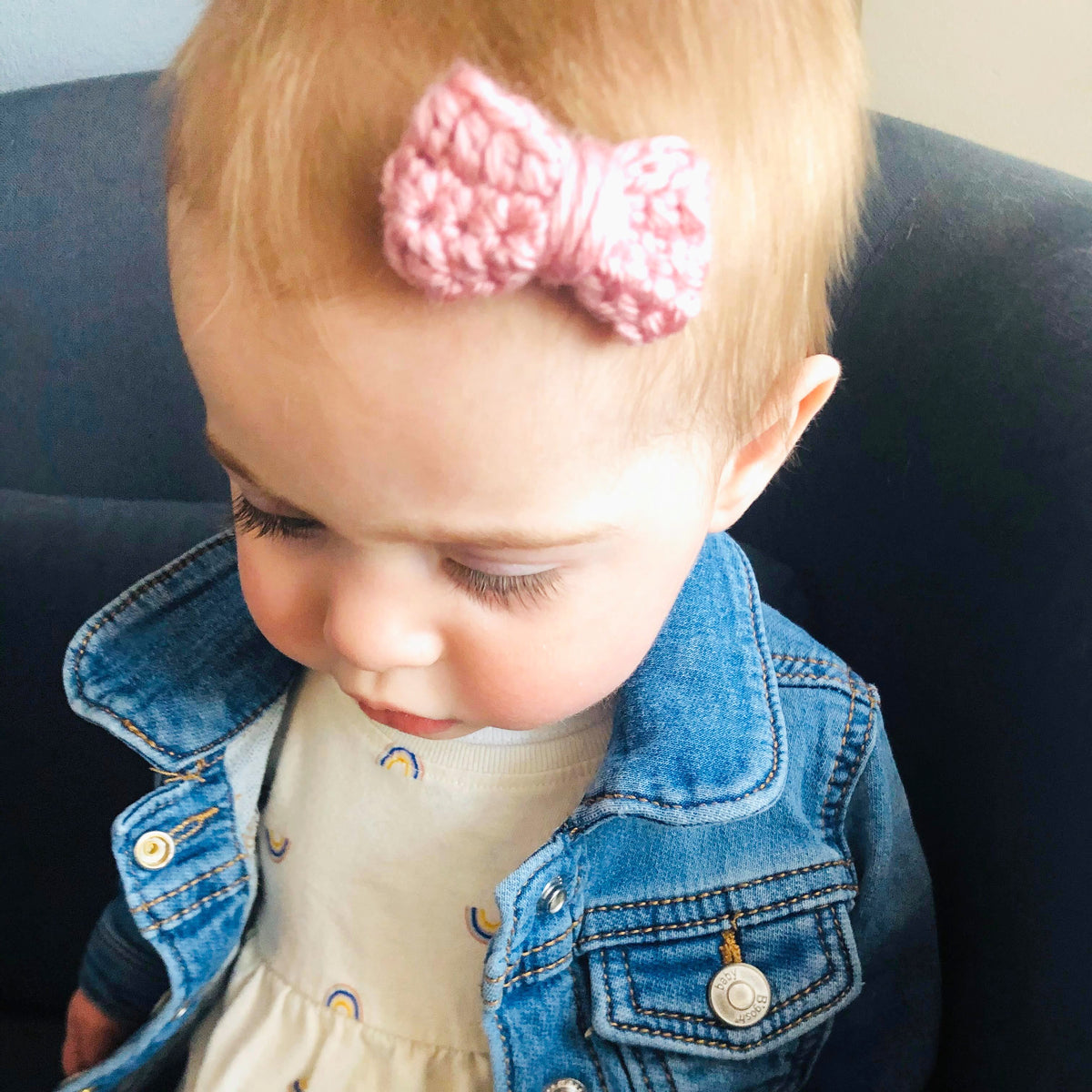 Small Pumpkin No Hair Grip Clip