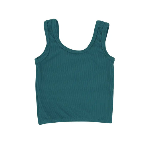 Current Tyed x Little & Lively: The "Ocean" Ribbed Swim Tank