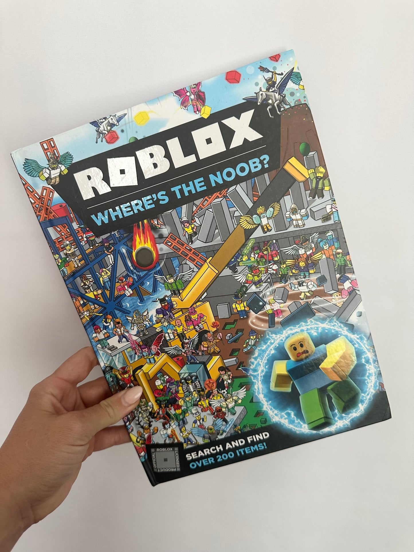 Roblox Where's The Noob? Search & Find • Hardcover Book