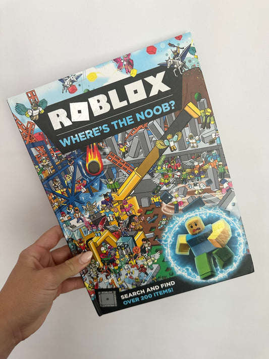 Roblox Where's The Noob? Search & Find • Hardcover Book