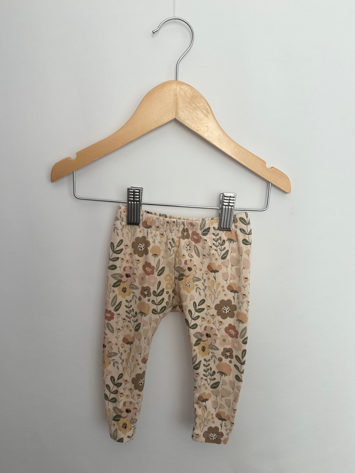 Jax & Lennon Fall Floral Leggings • 0-6 months