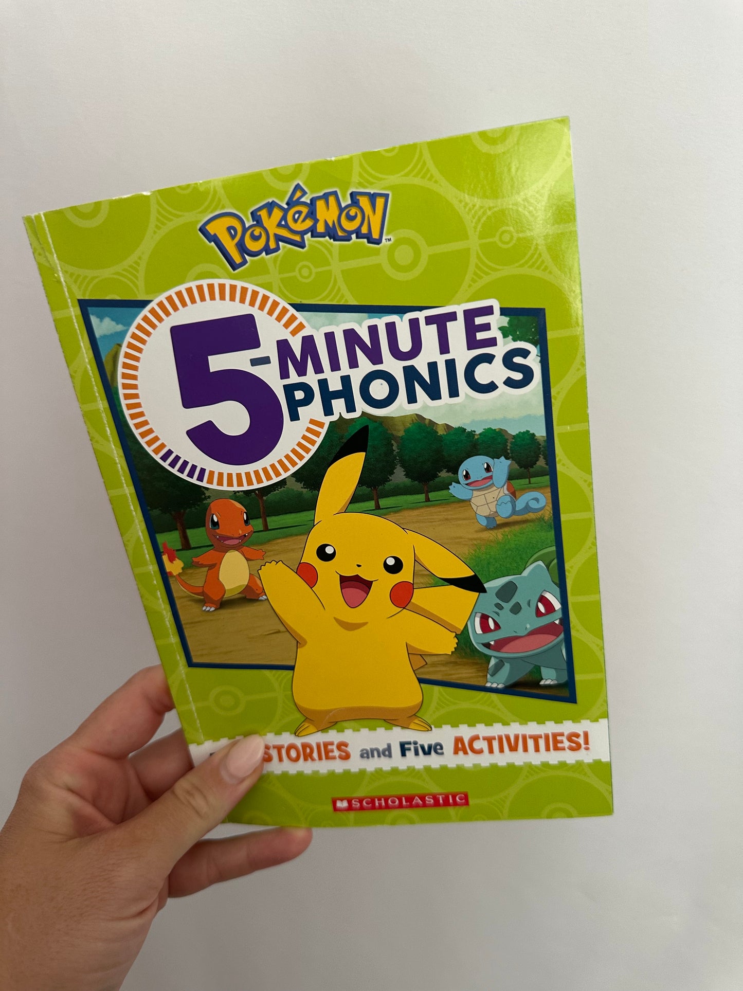 Pokemon 5 Minute Phonics • Softcover Book