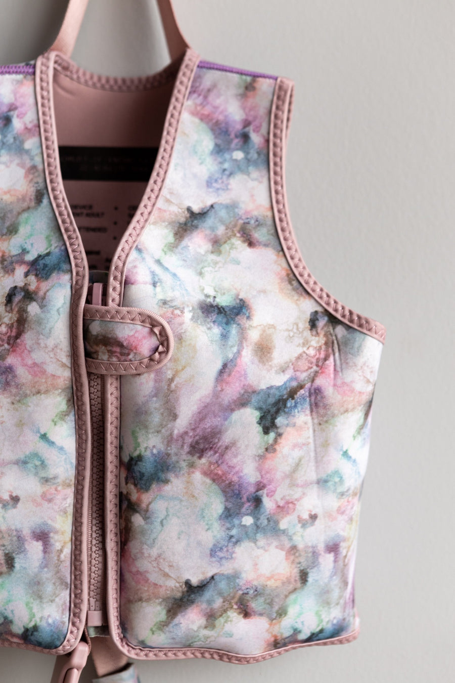 Current Tyed Ink Marble Swim Vest