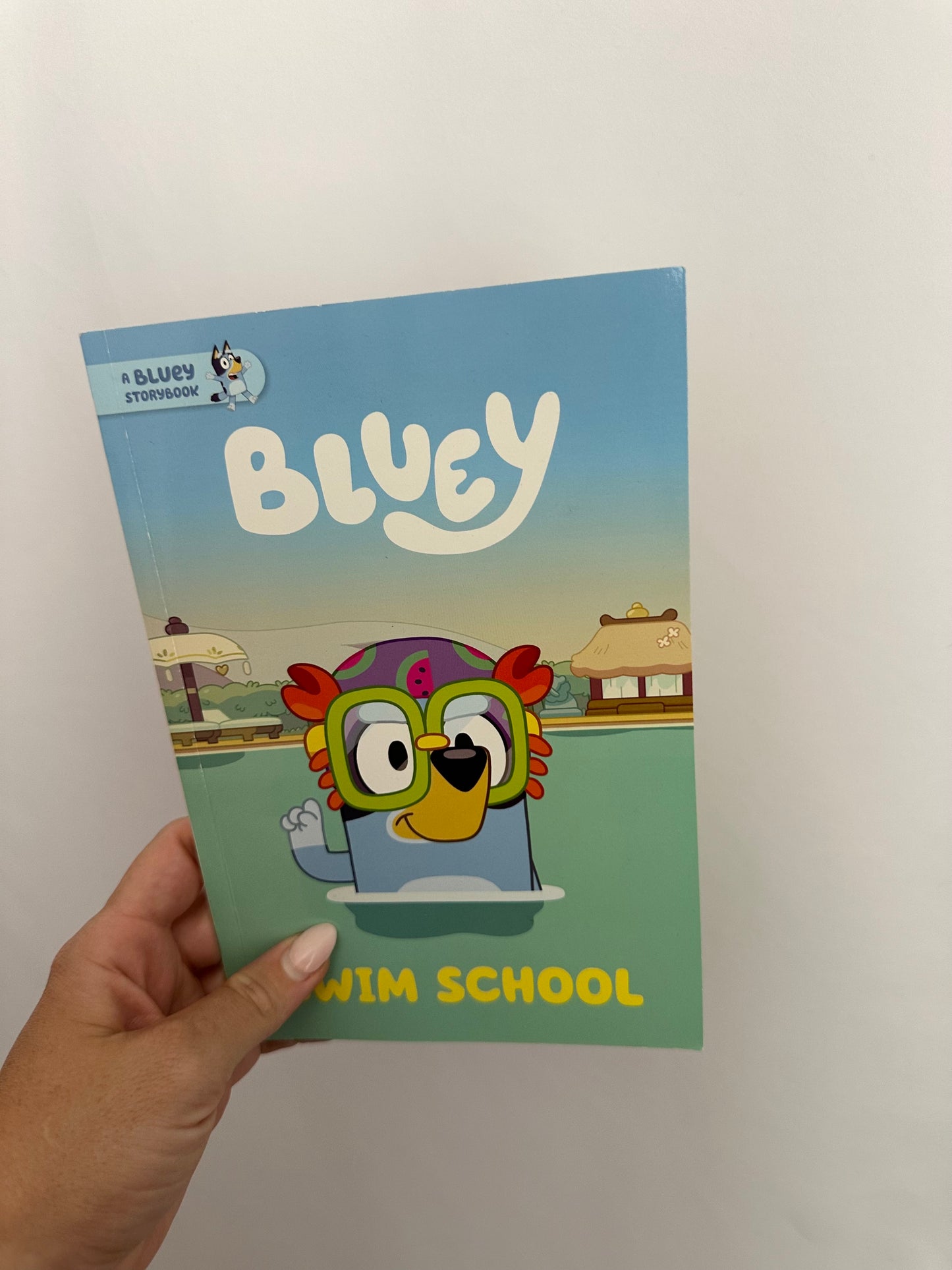 Bluey Swim School • Softcover Book