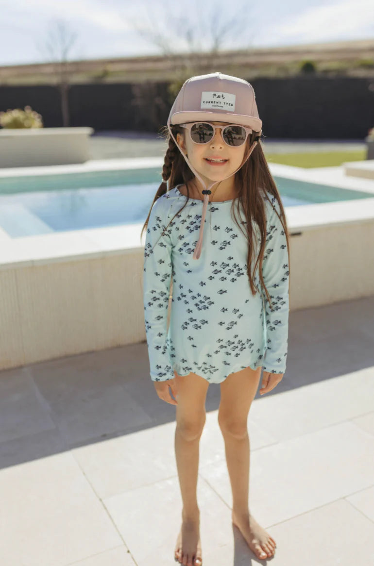 Current Tyed x Little & Lively: The "Sullivan" Ruffle Rashguard Suit