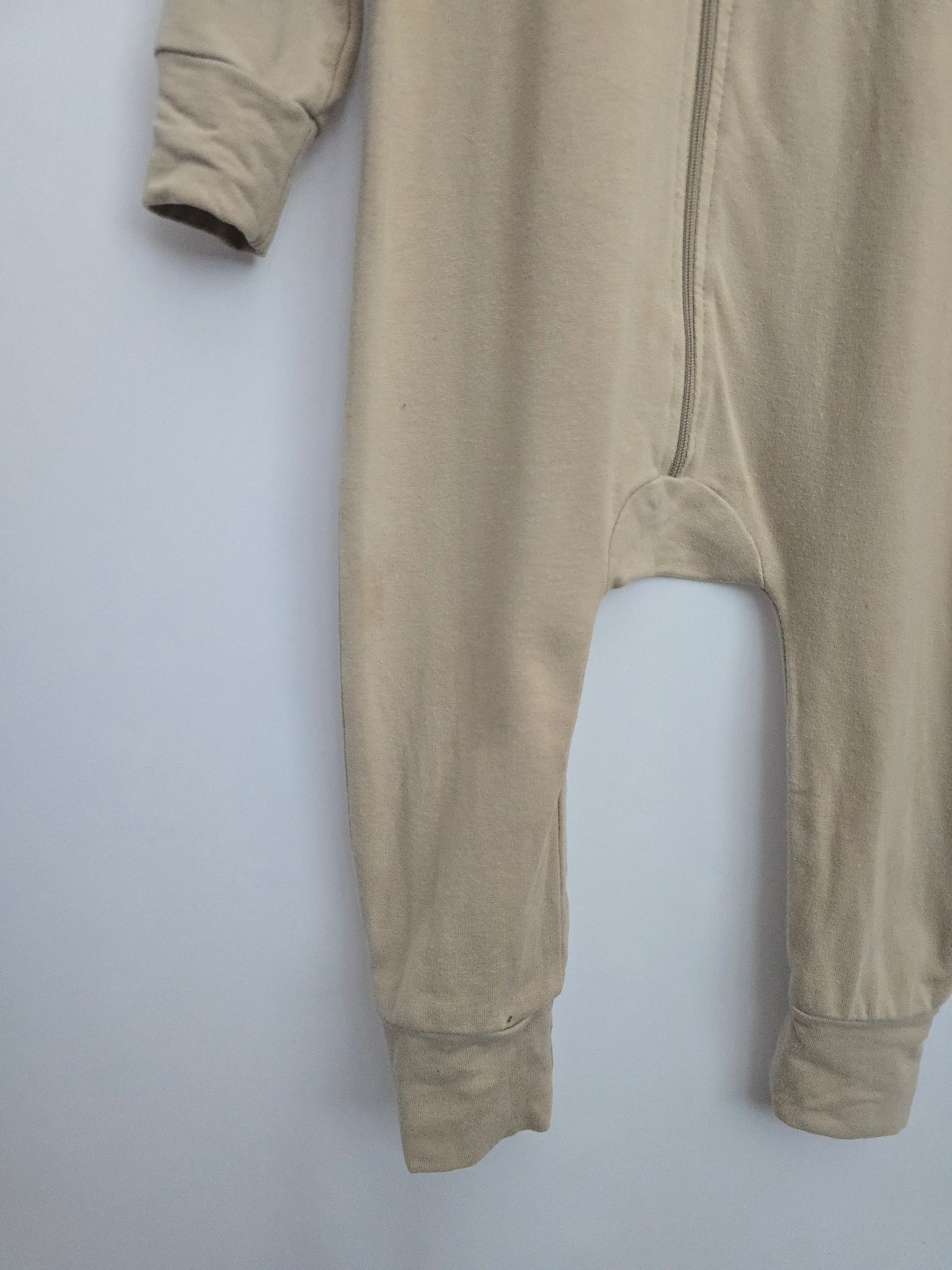 PLAY Jax & Lennon Sand Terry Zip Loungesuit • 6-12 months