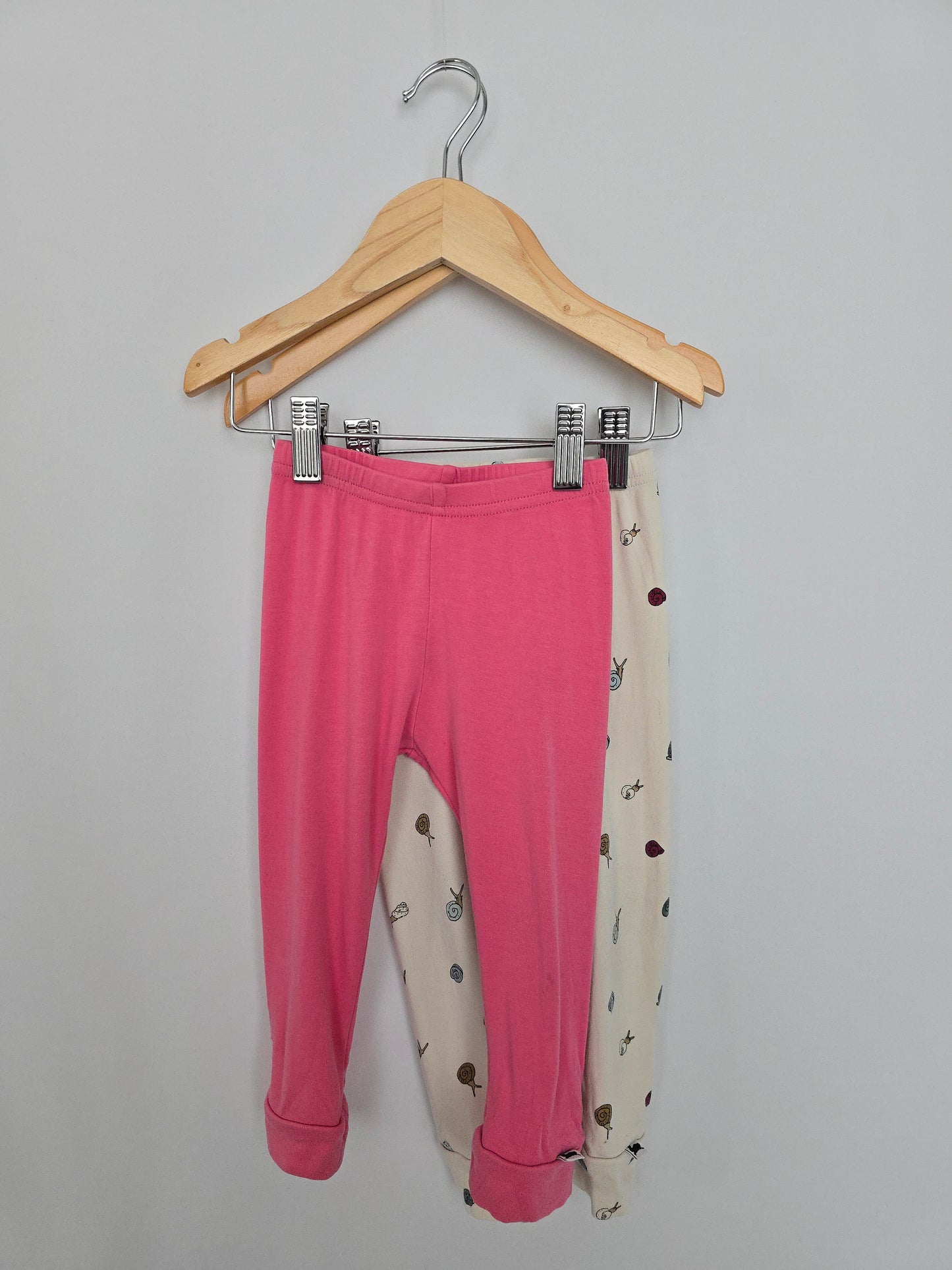 PLAY Little & Lively 2-Pack Leggings • 12-18 months