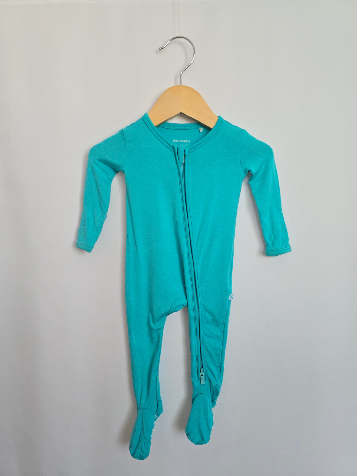 Posh Peanut Caribbean Zip Footie • Newborn