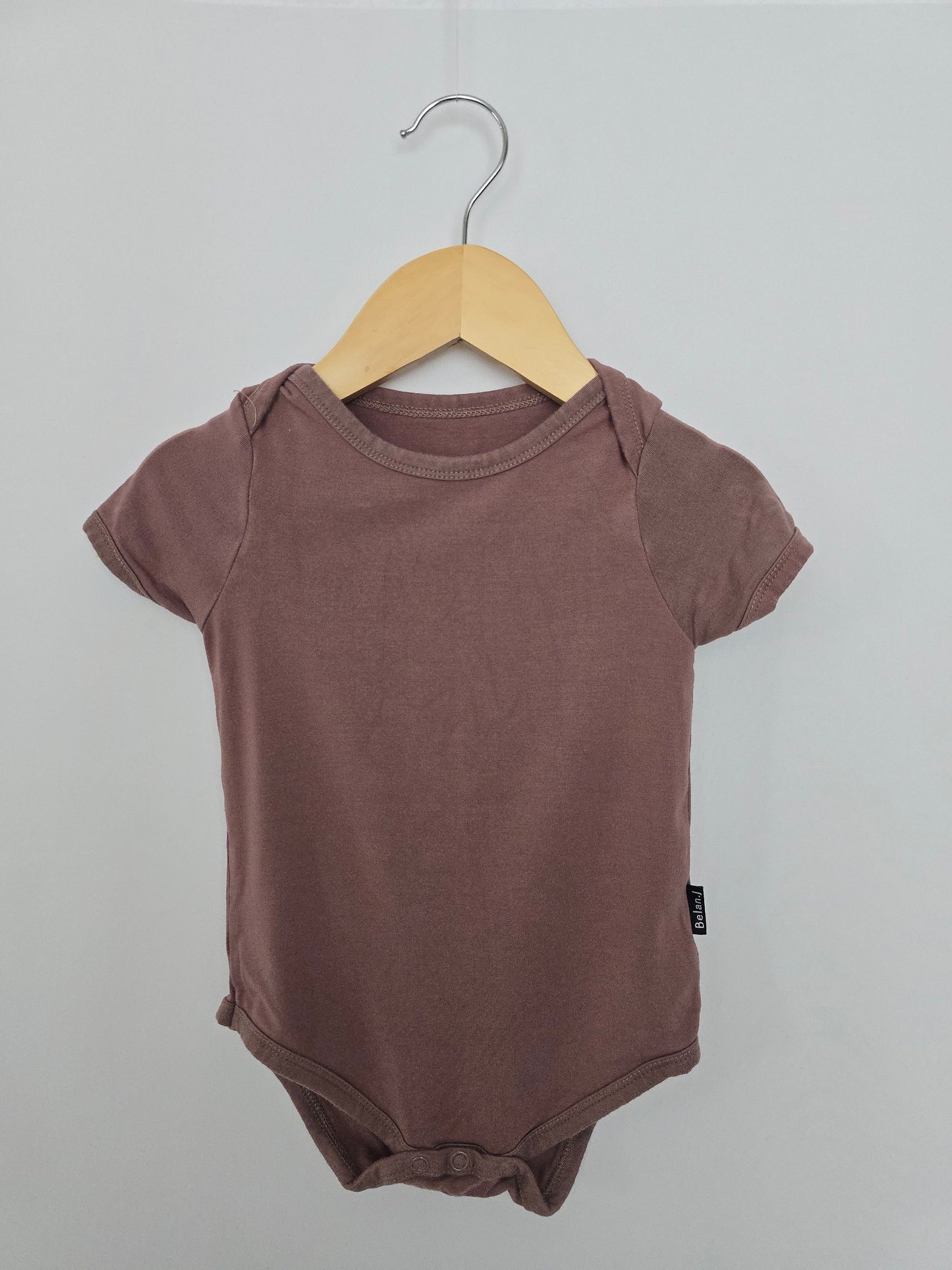 PLAY Belan J Mocha Bodysuit • 12-18 months