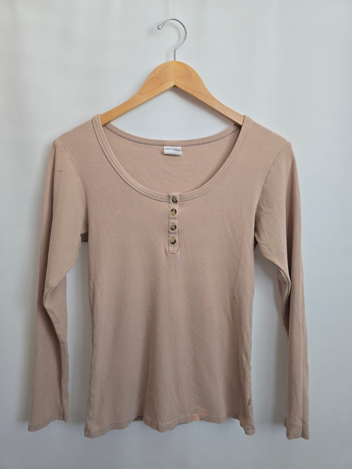 PLAY Jax & Lennon Blush Henley Shirt • Medium