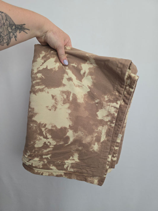 Jax & Lennon Tie-dye Terry Double Layer Blanket • Large 50x60