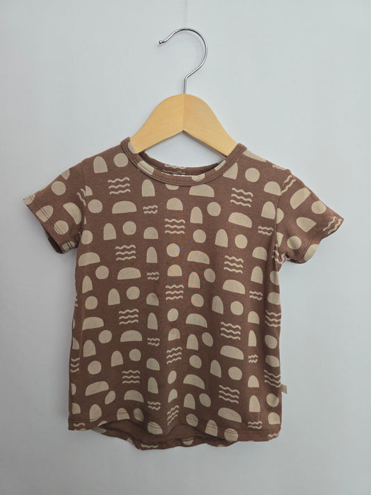 PLAY Jax & Lennon Bronze Shapes Tee • 12-18 months