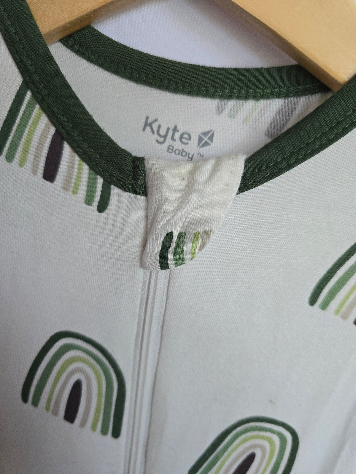 PLAY Kyte Hunter Rainbow Zip Footie • 12-18 months