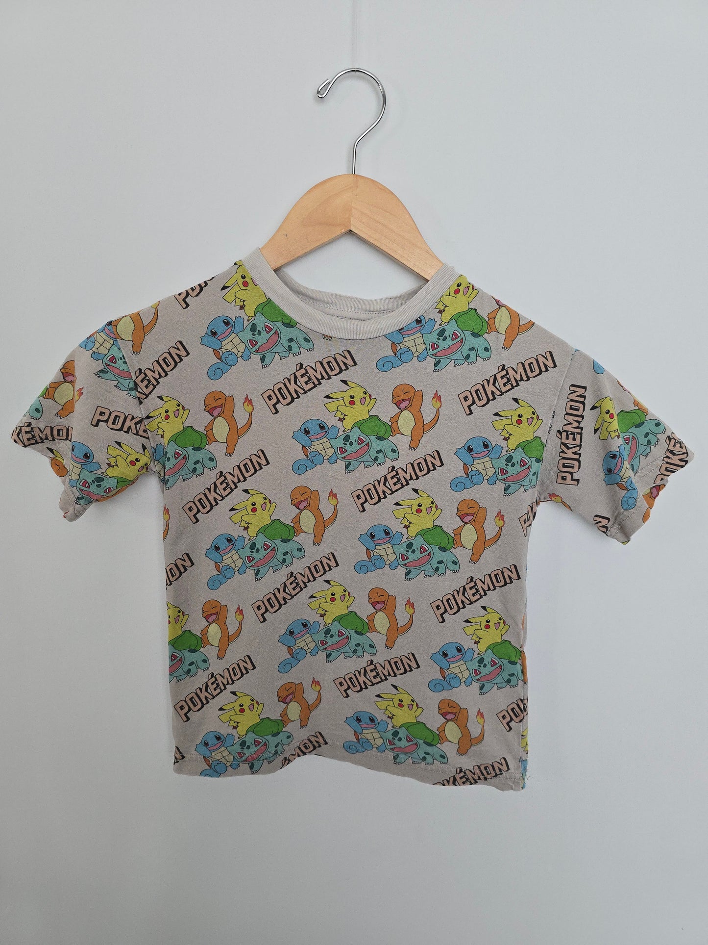H&M Pokemon Graphic Tee • 4-6 years