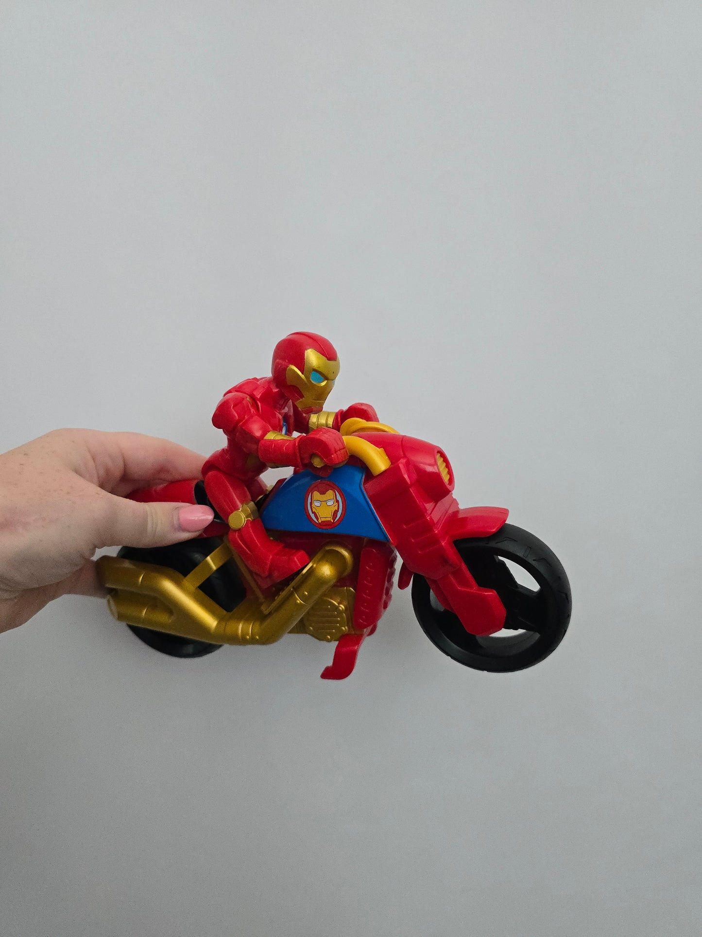 Iron Man Action Figure with Motorbike