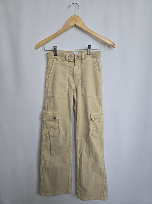 PLAY Zara Beige Cargo Denim • 10 years