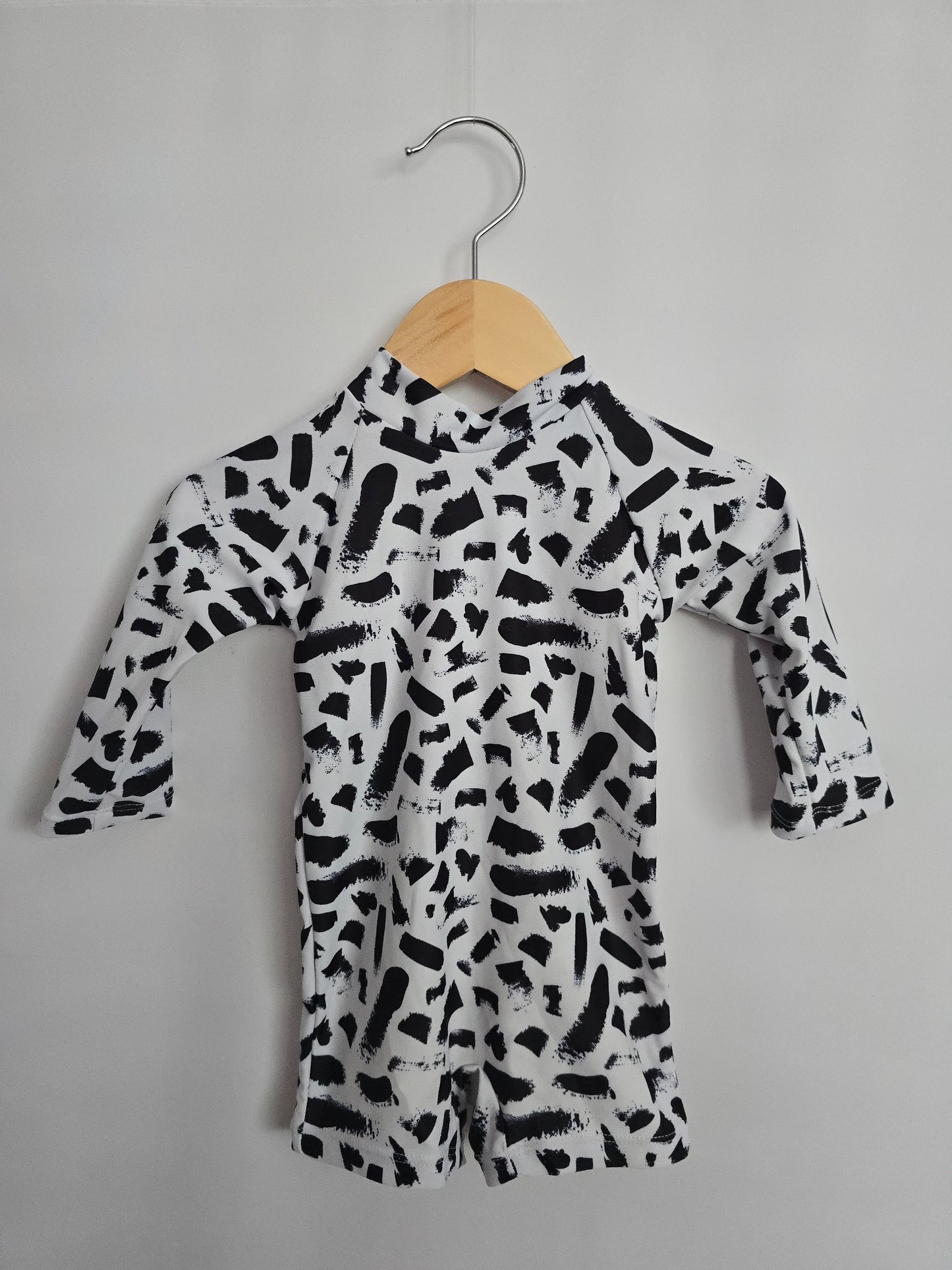 Current Tyed Spots Sunsuit • 3 months