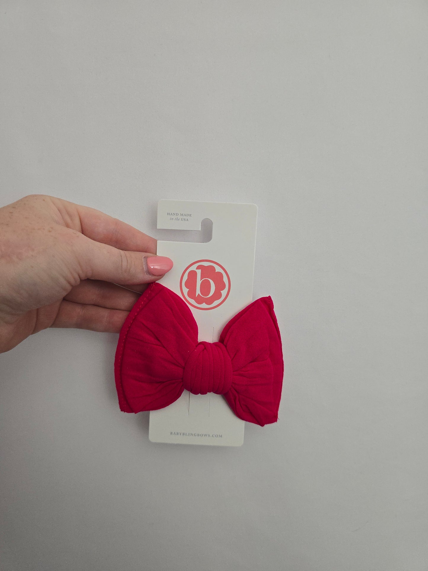 NEW Baby Bling Raspberry Bow Hairclip