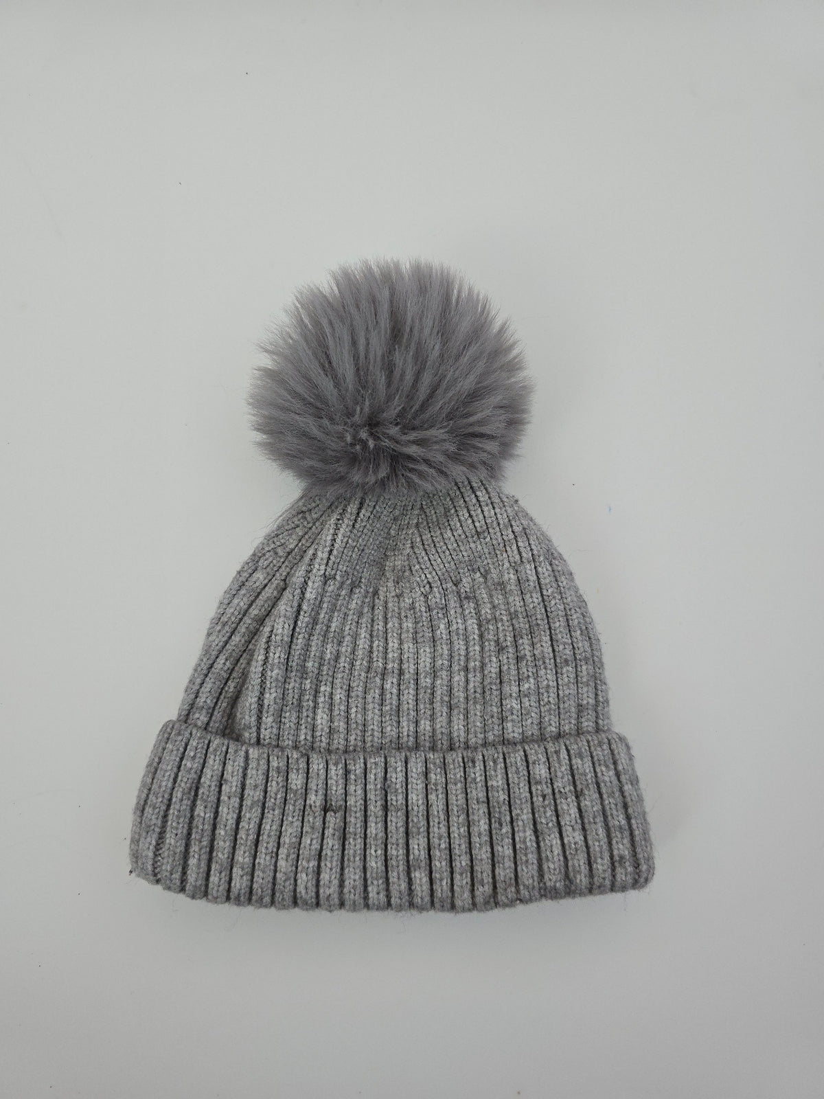 Zara Grey Beanie • 0-12 months