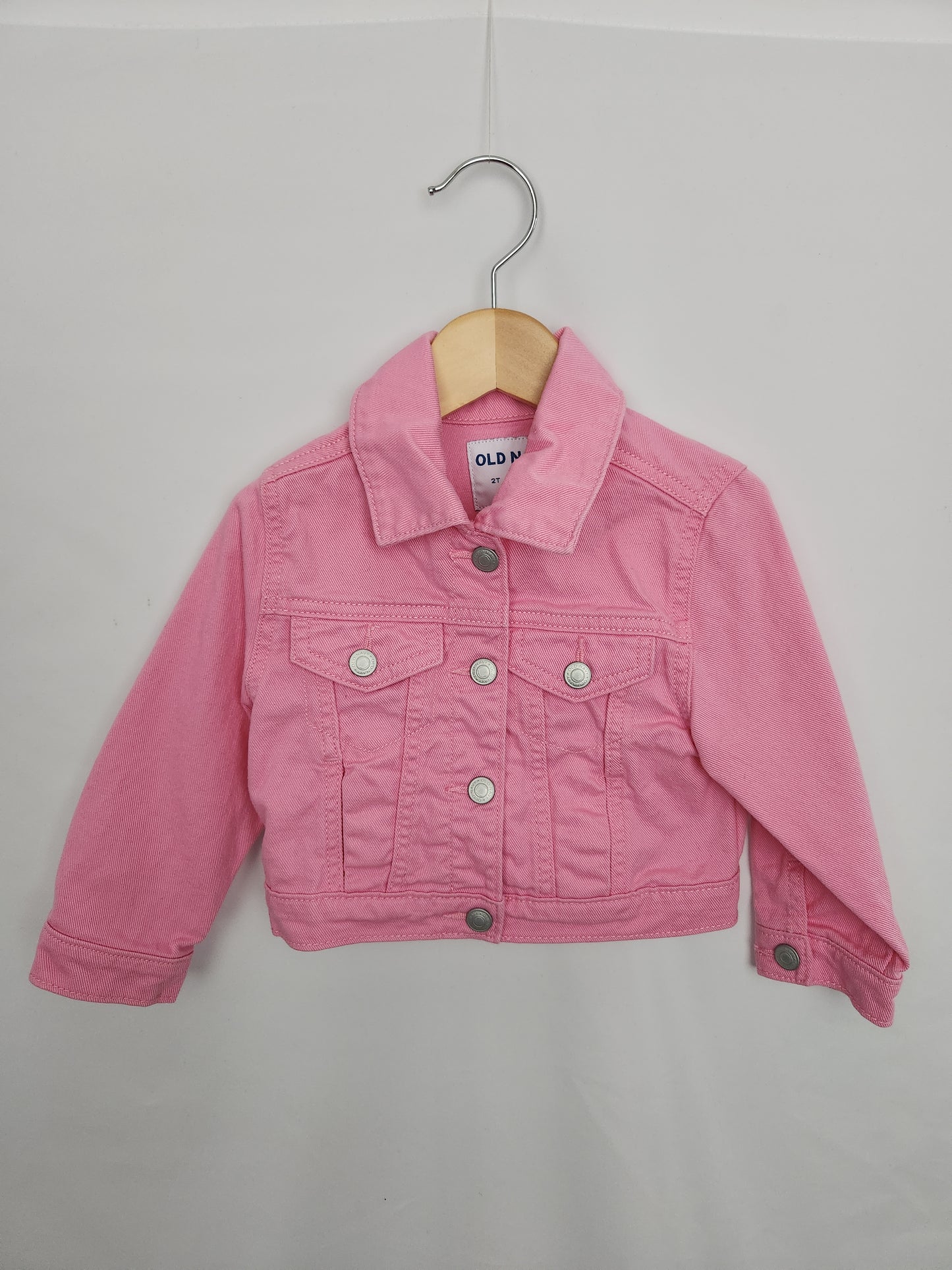Old Navy Pink Denim Jacket • 2 years