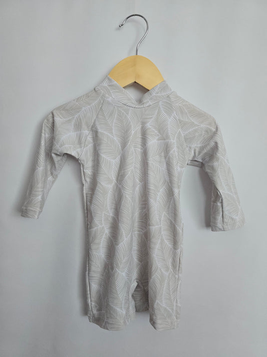 Current Tyed Palms Sunsuit • 6 months