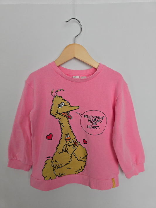 H&M Big Bird Crew • 3-4 years