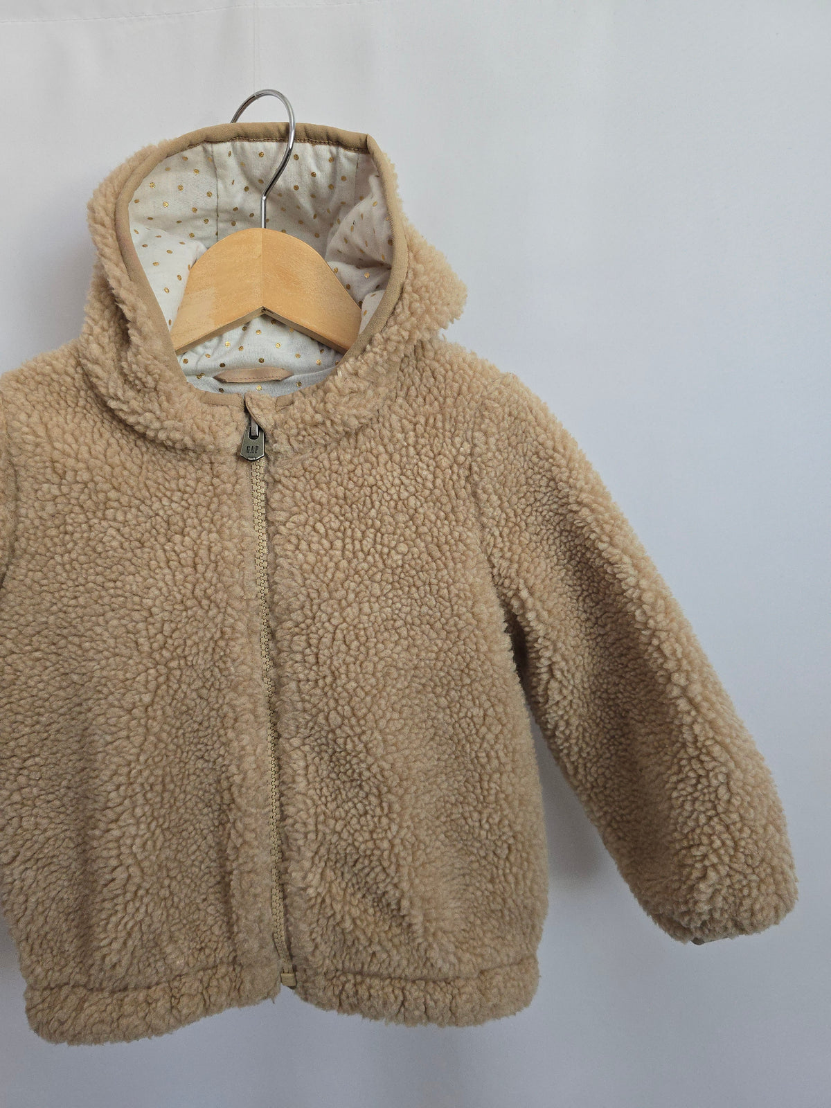 Gap Teddy Sherpa Coat • 18-24 months