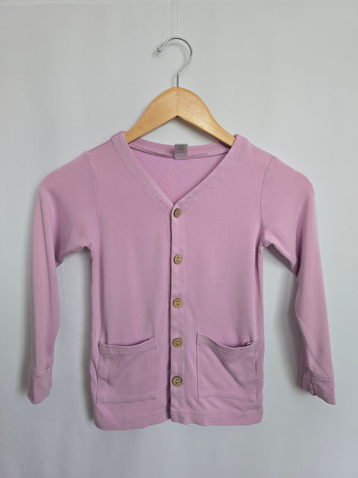 PLAY Little & Lively Lavender Cardigan • 5-6 years