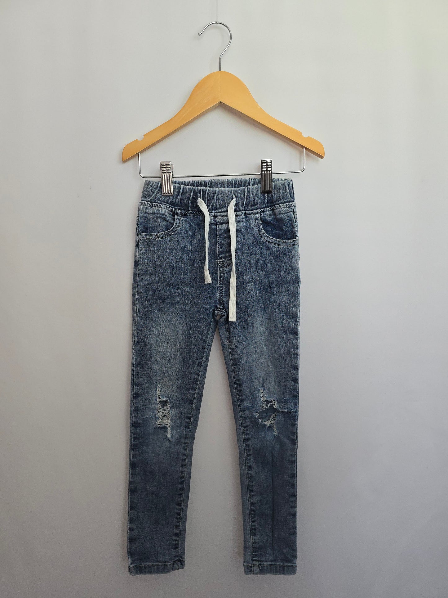 PLAY Little Bipsy Distressed Denim Jeans • 4-5 years
