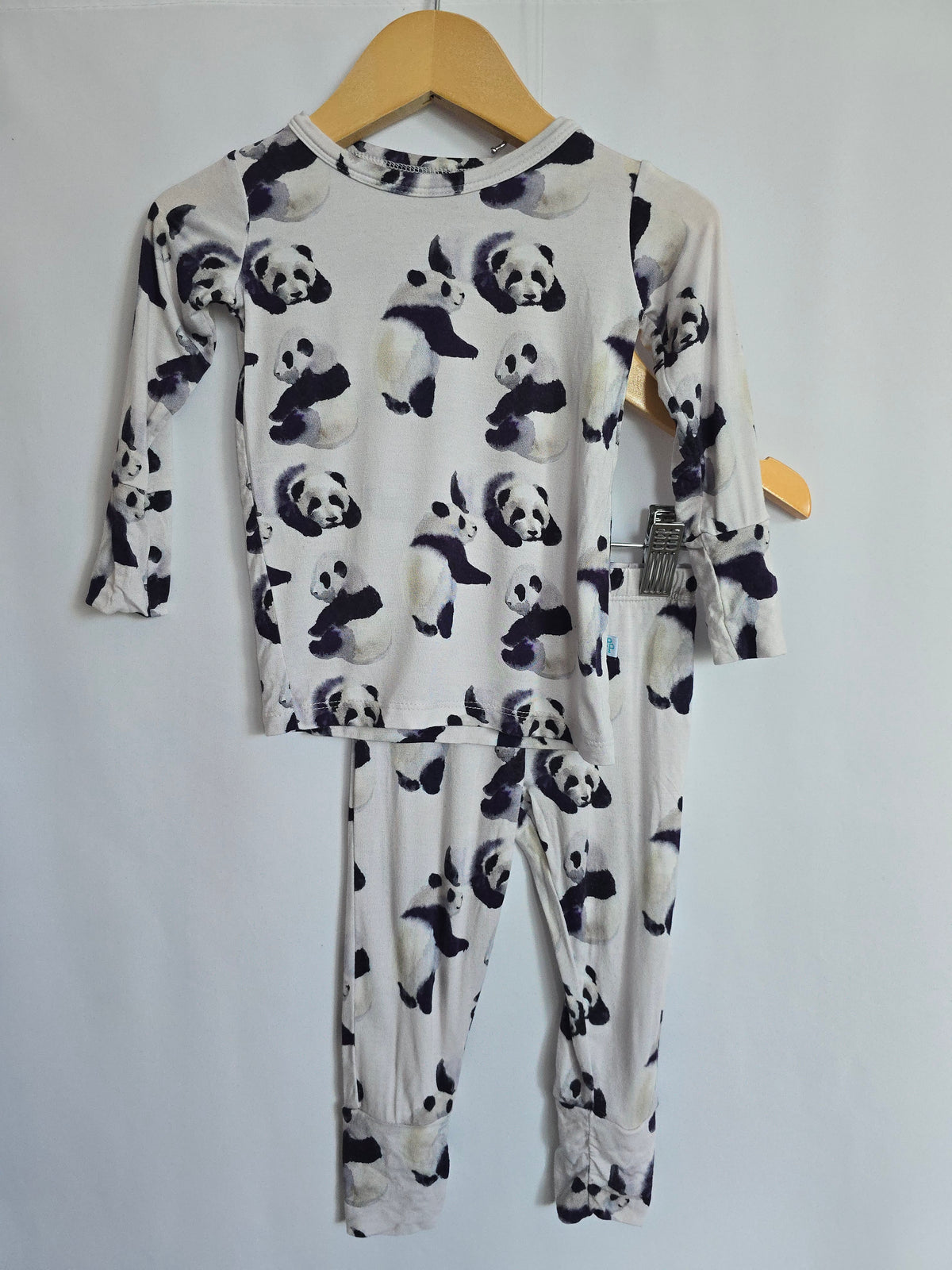 Posh Peanut Panda Pajama Set • 6-12 months