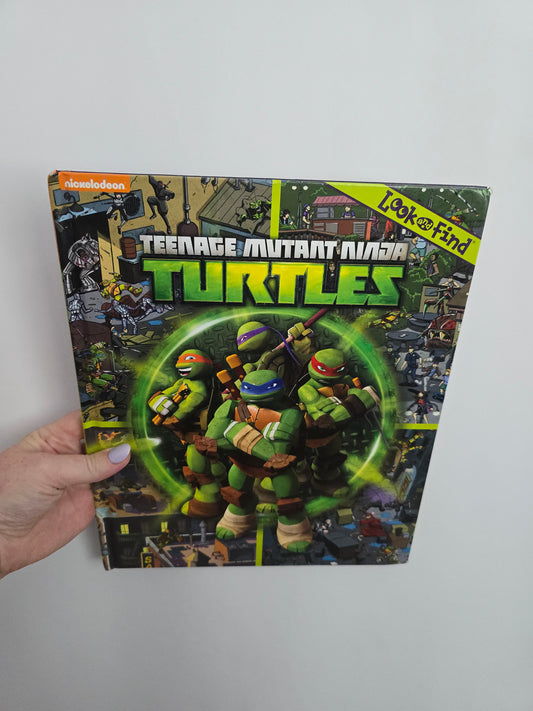 Look & Find Large Teenage Mutant Ninja Turtles • Hardcover Book
