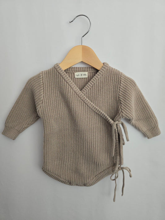 Hayden & Hadley Knit Bubble Romper • 3-6 months