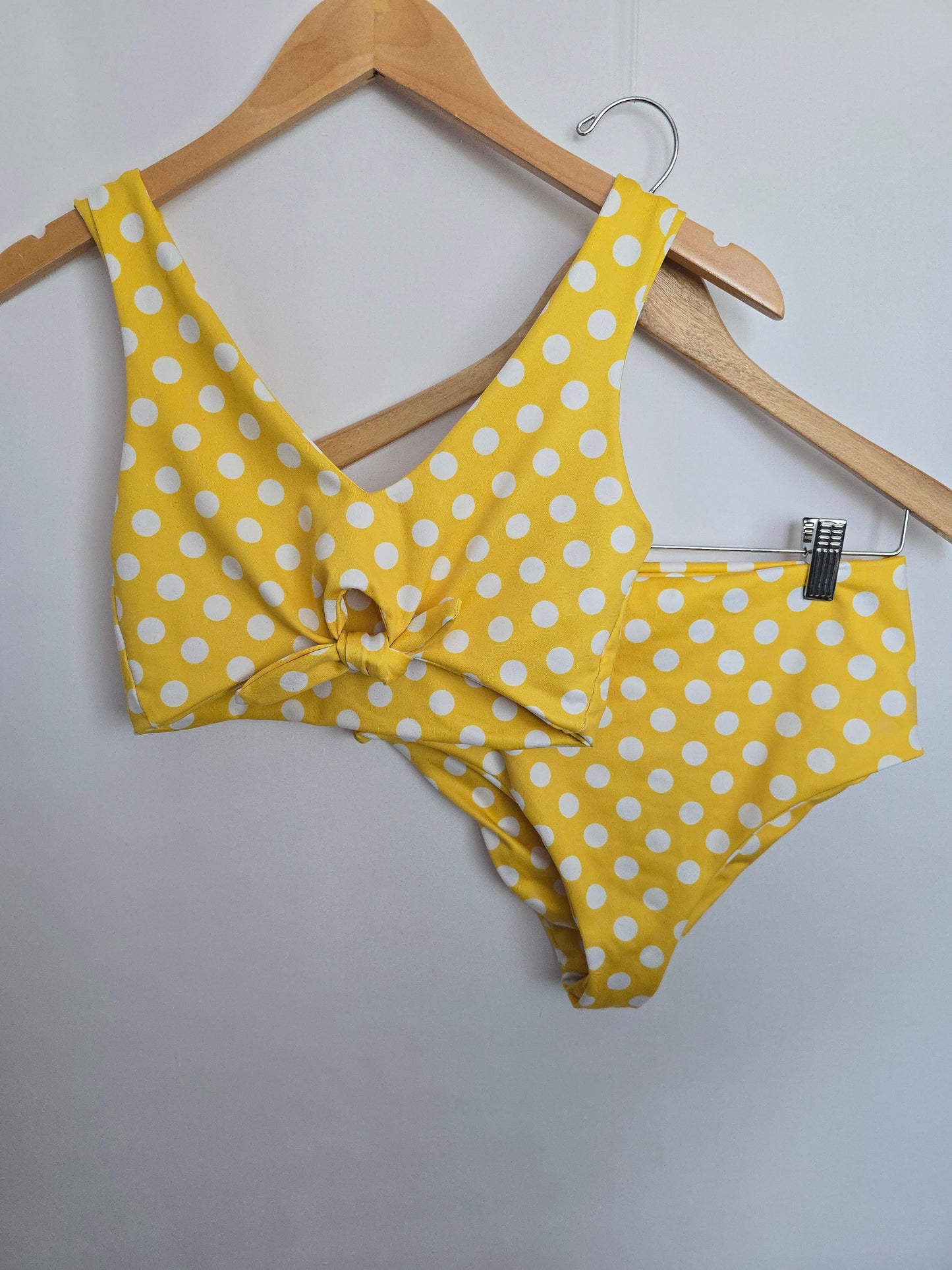 Imagine Perry Yellow Polkadot Bikini *must sing song if you buy* • Small