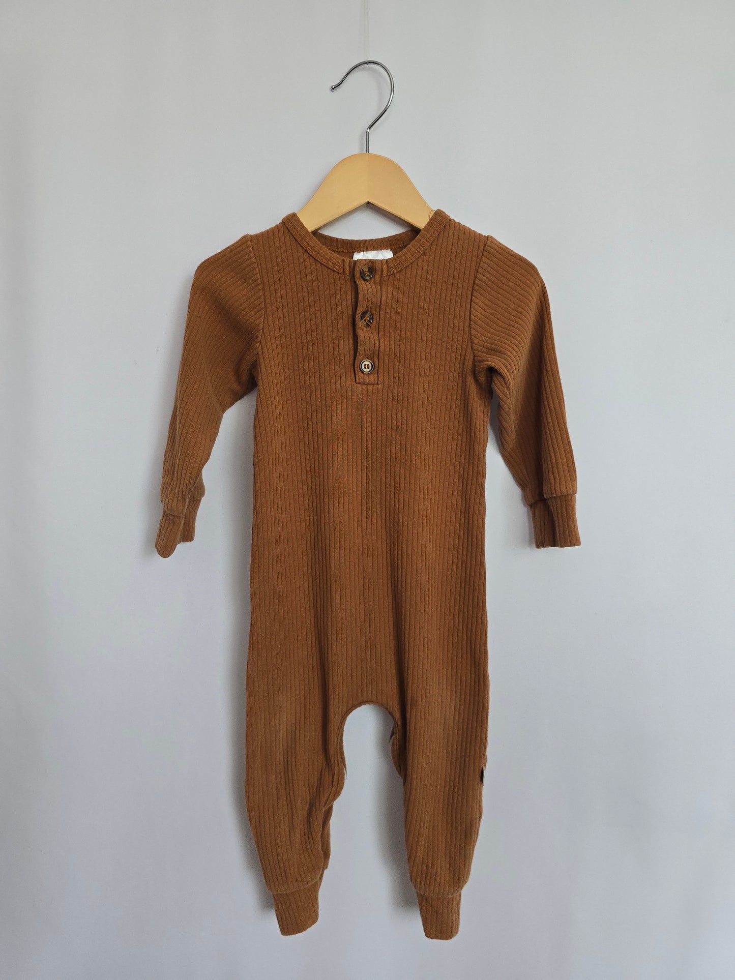 PLAY Fellow Human Camel Romper • 12-18 months