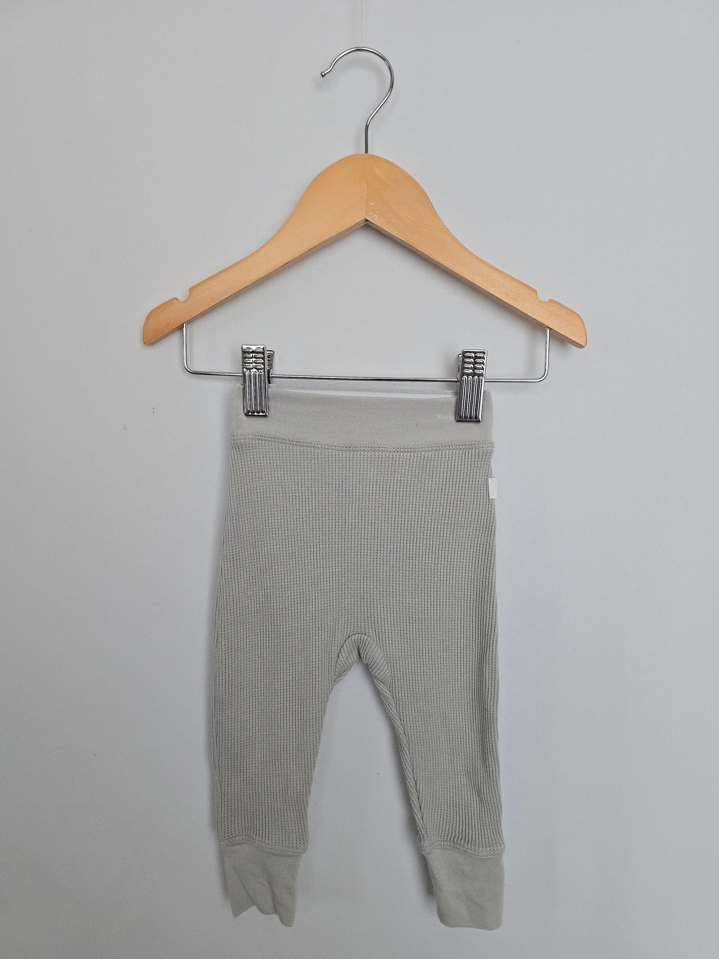 Loulou Lollipop Powder Blue Tencel Leggings • 0-3 months