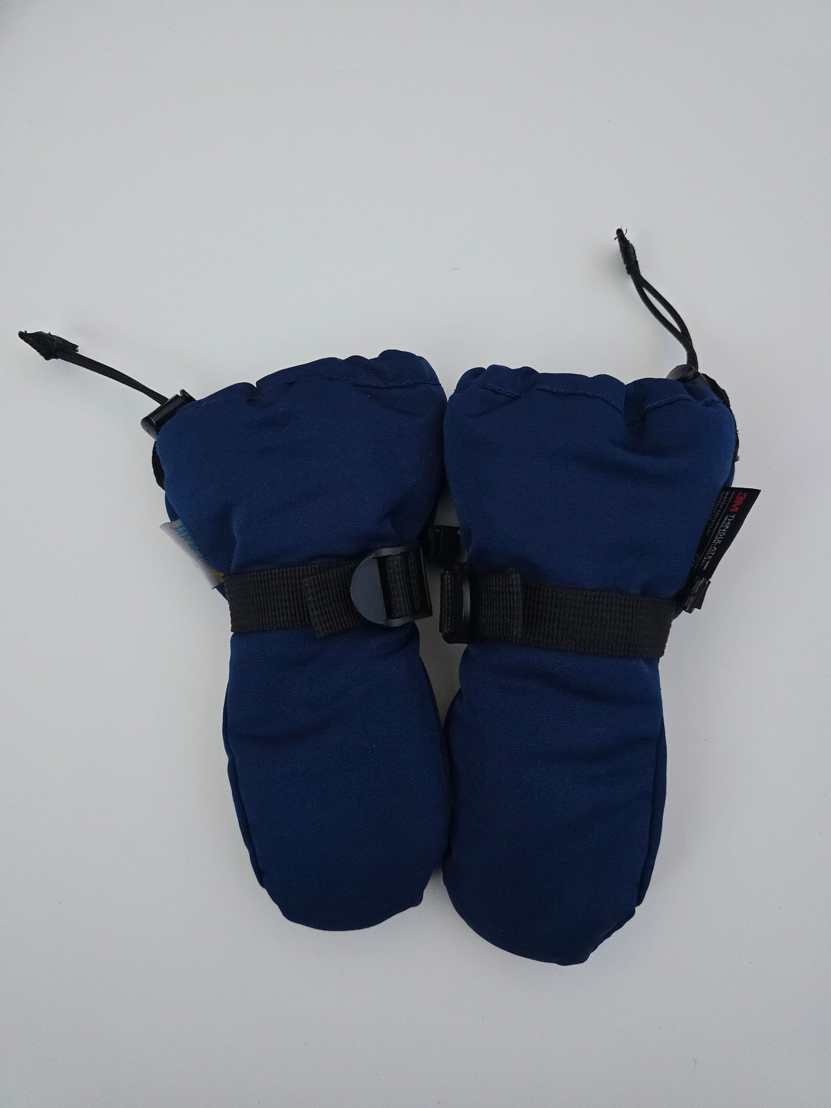Jan & Jul Navy Mittens • 0-2 years