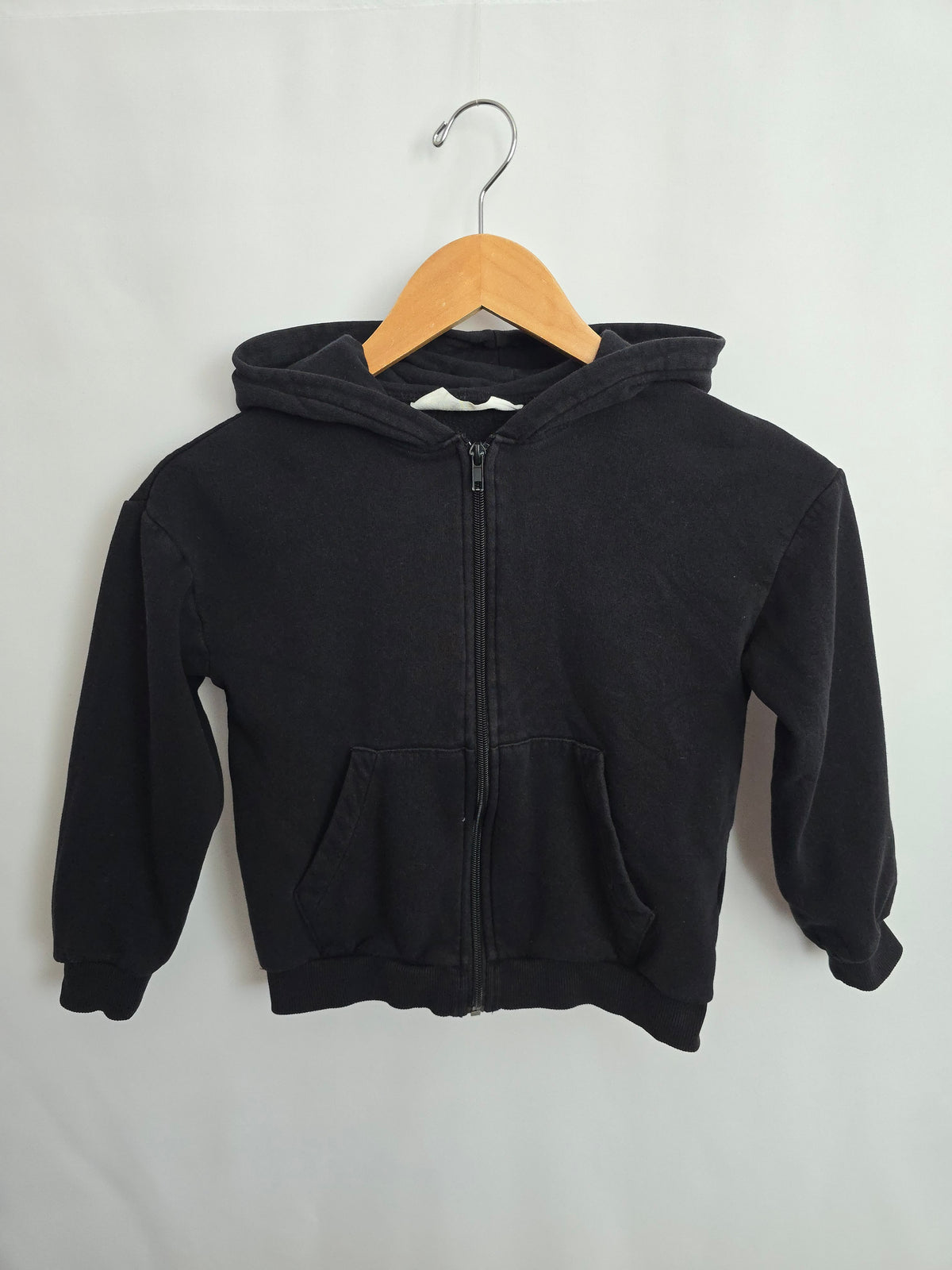 H&M Black Zip Up Hoodie • 6-8 years (1)