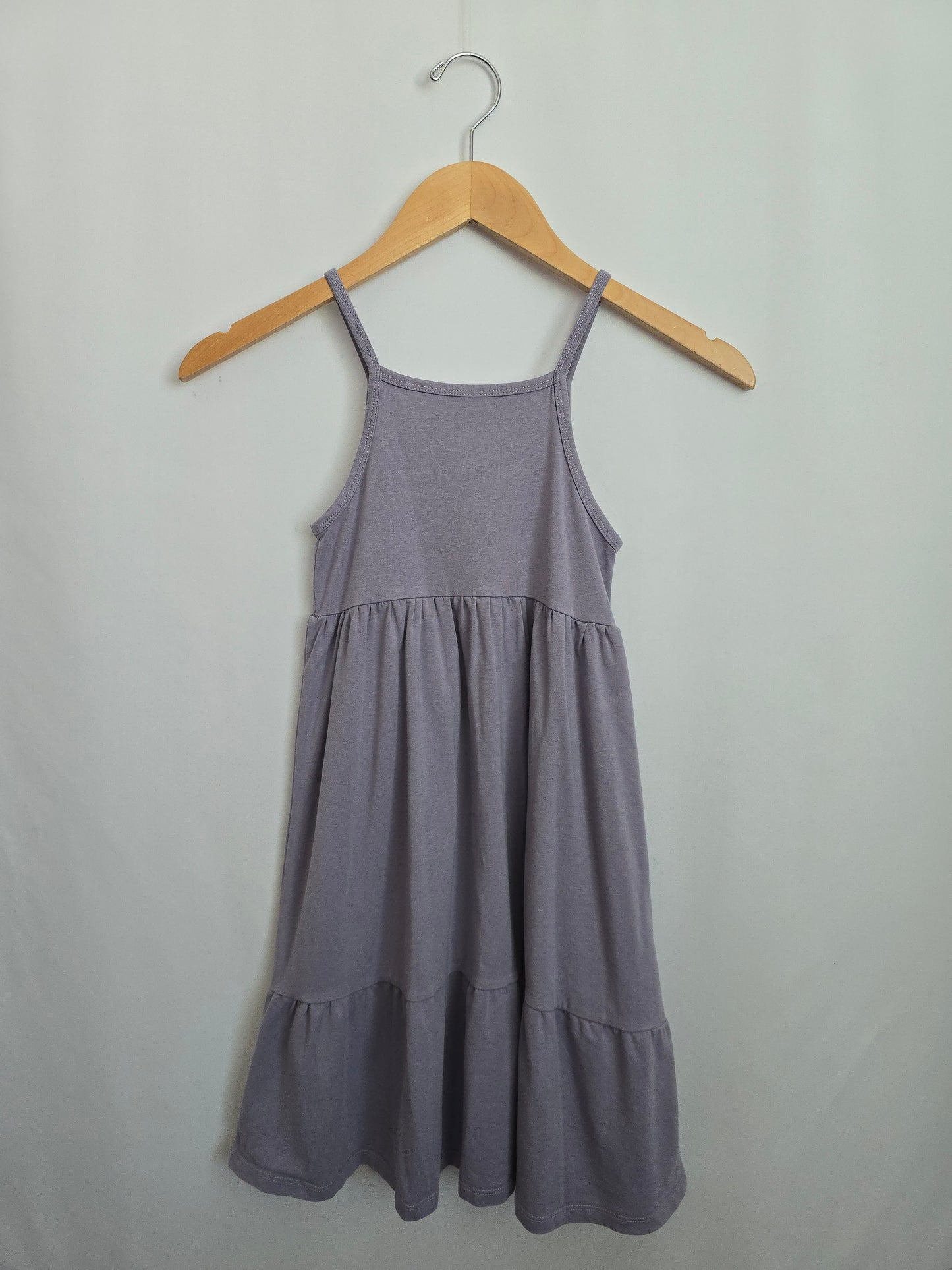 Jax & Lennon Lilac Tiered Tank Dress • 5-6 years
