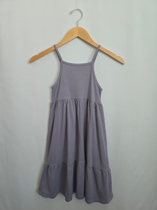 Jax & Lennon Lilac Tiered Tank Dress • 5-6 years
