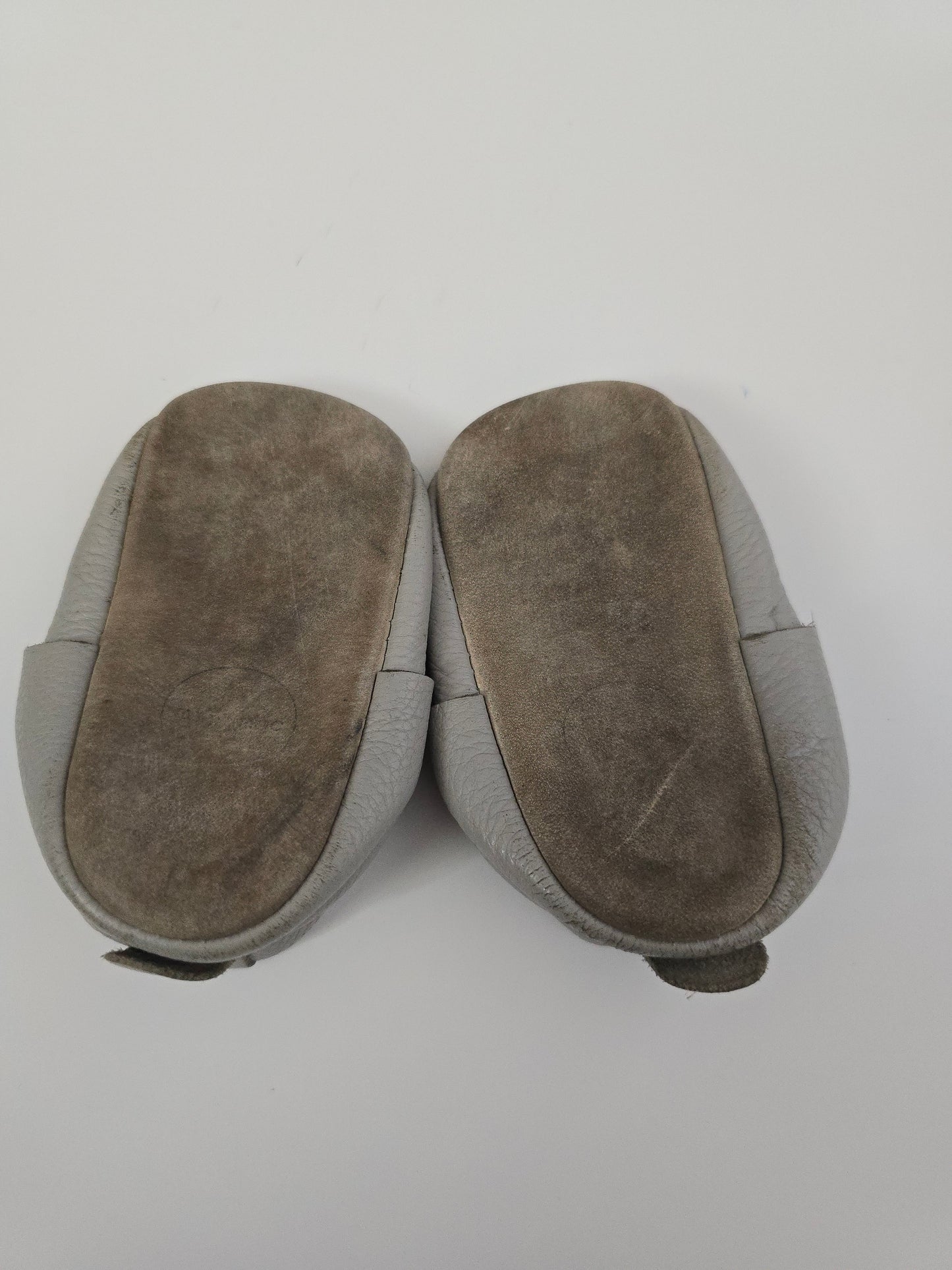 PLAY Minimoc Grey Soft Sole Shoes • 4C